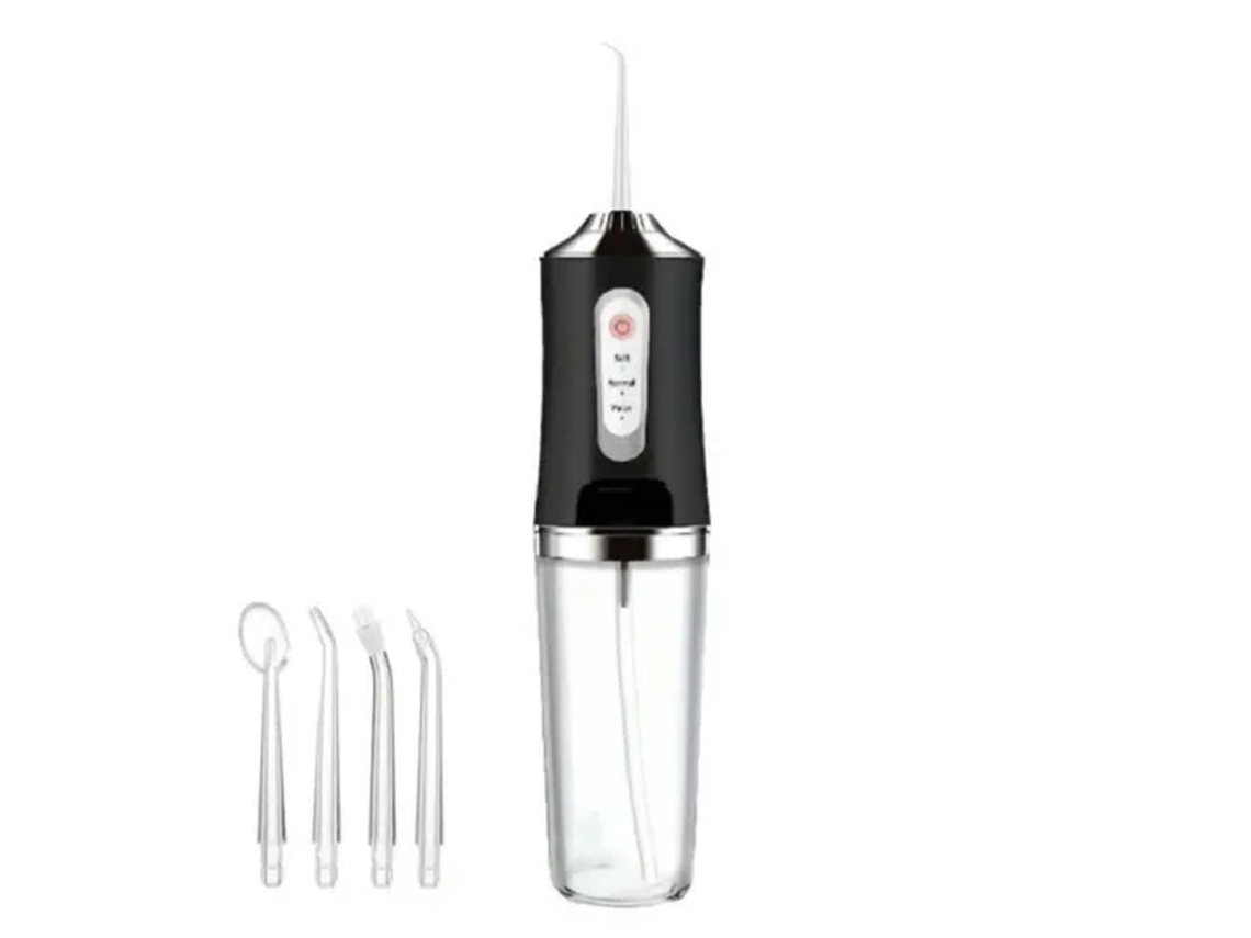 DIGITALLAB Water Flosser Irrigador Bucal 3 Modos 220Ml Negro