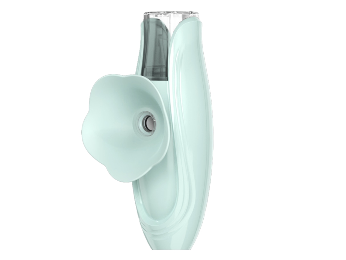Vaporizador facial y spa para ojos 2 en 1. Mini vaporizador facial caliente profesional portátil para limpieza facial profunda: el vaporizador facial BISBISOUS
