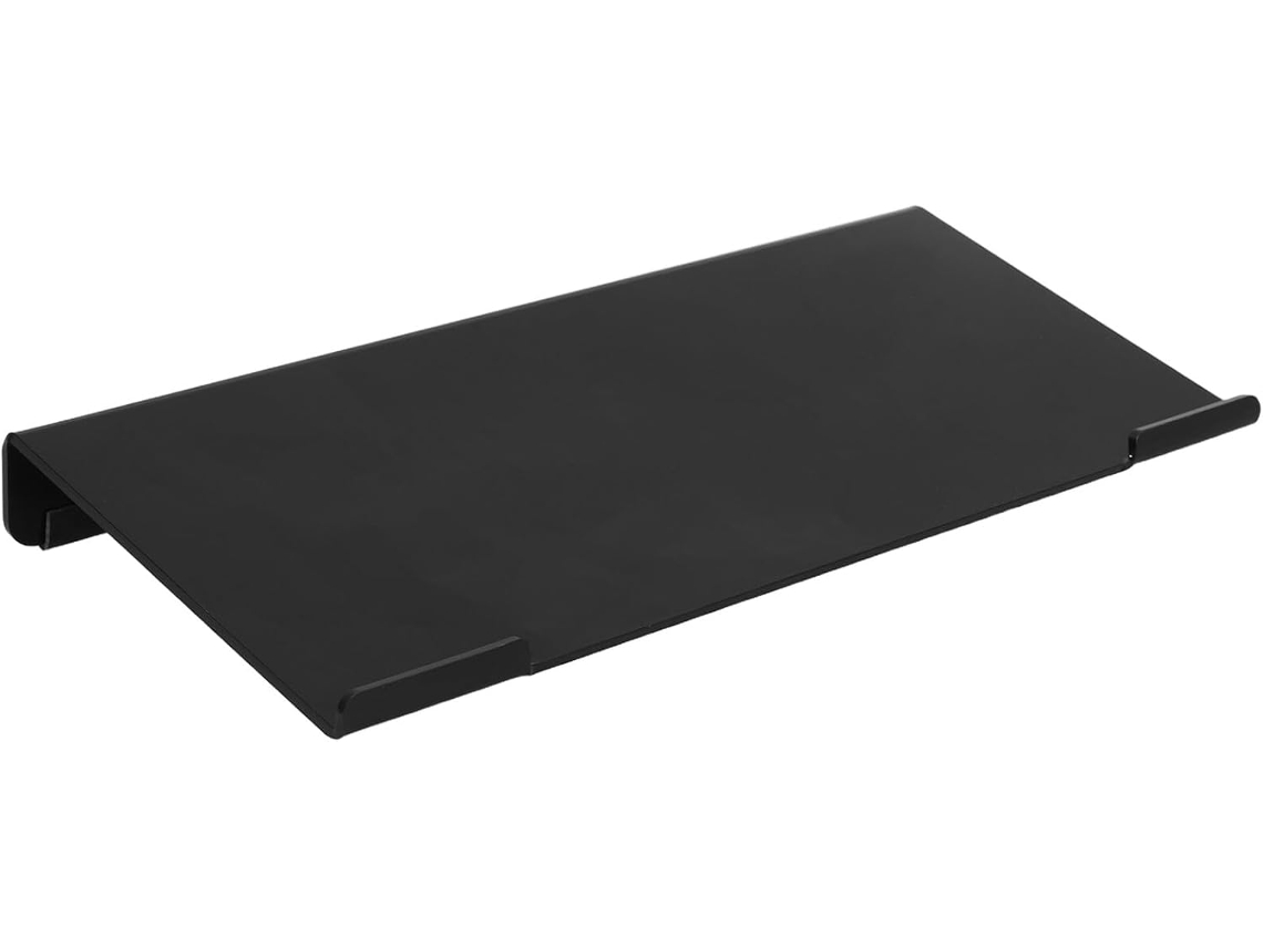 Bandeja Ergonómica Inclinable De Acrílico Negro Para Teclado Con 78 Teclas Para Oficina.