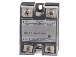 Regulador De Voltaje Con Relé De Estado Sólido (ssr), Entrada De 4-20 Ma, Salida De 28-250 V Ca, Control Continuo.