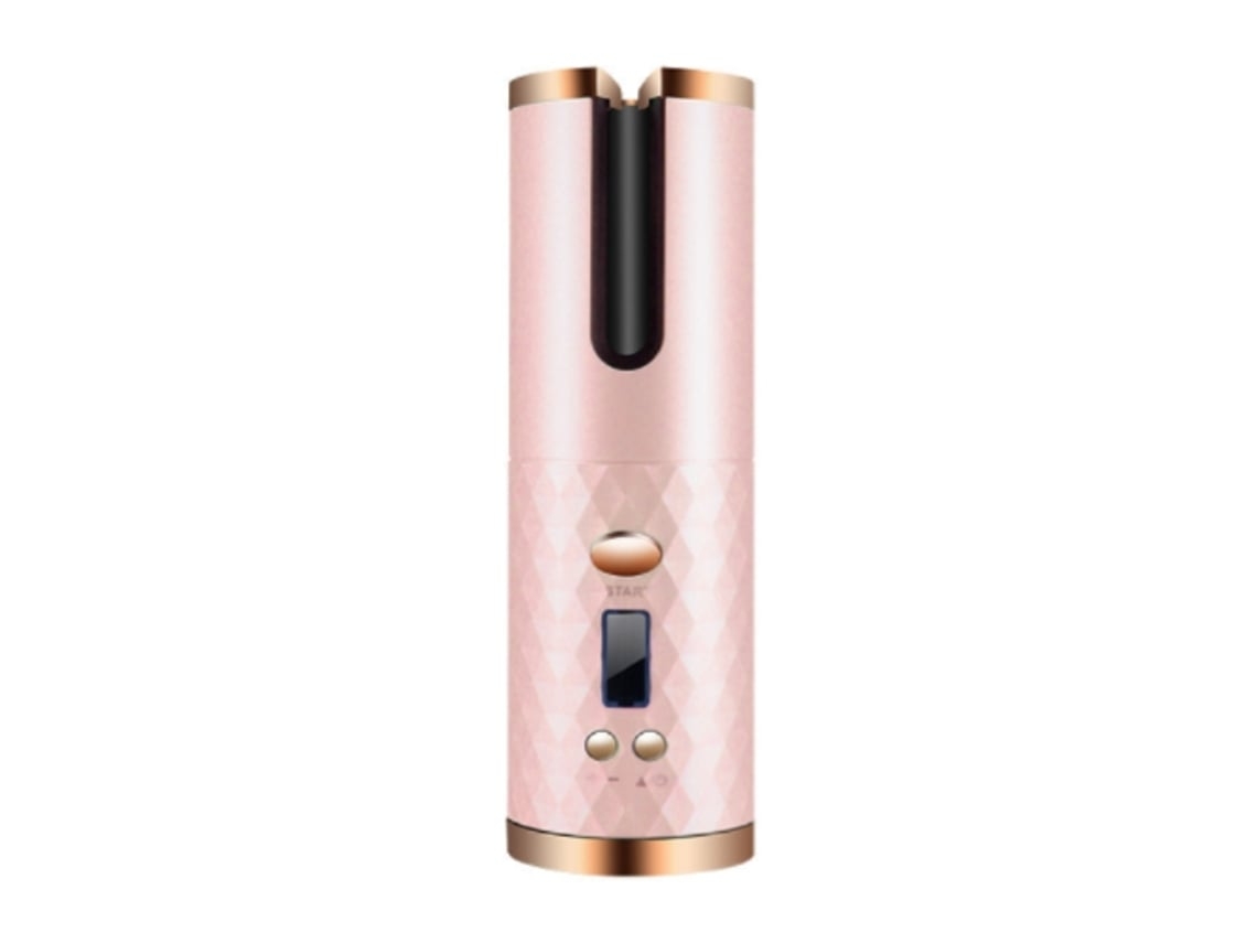 Rizador automático inalámbrico recargable por USB portátil con pantalla LCD completa YEMAESRE