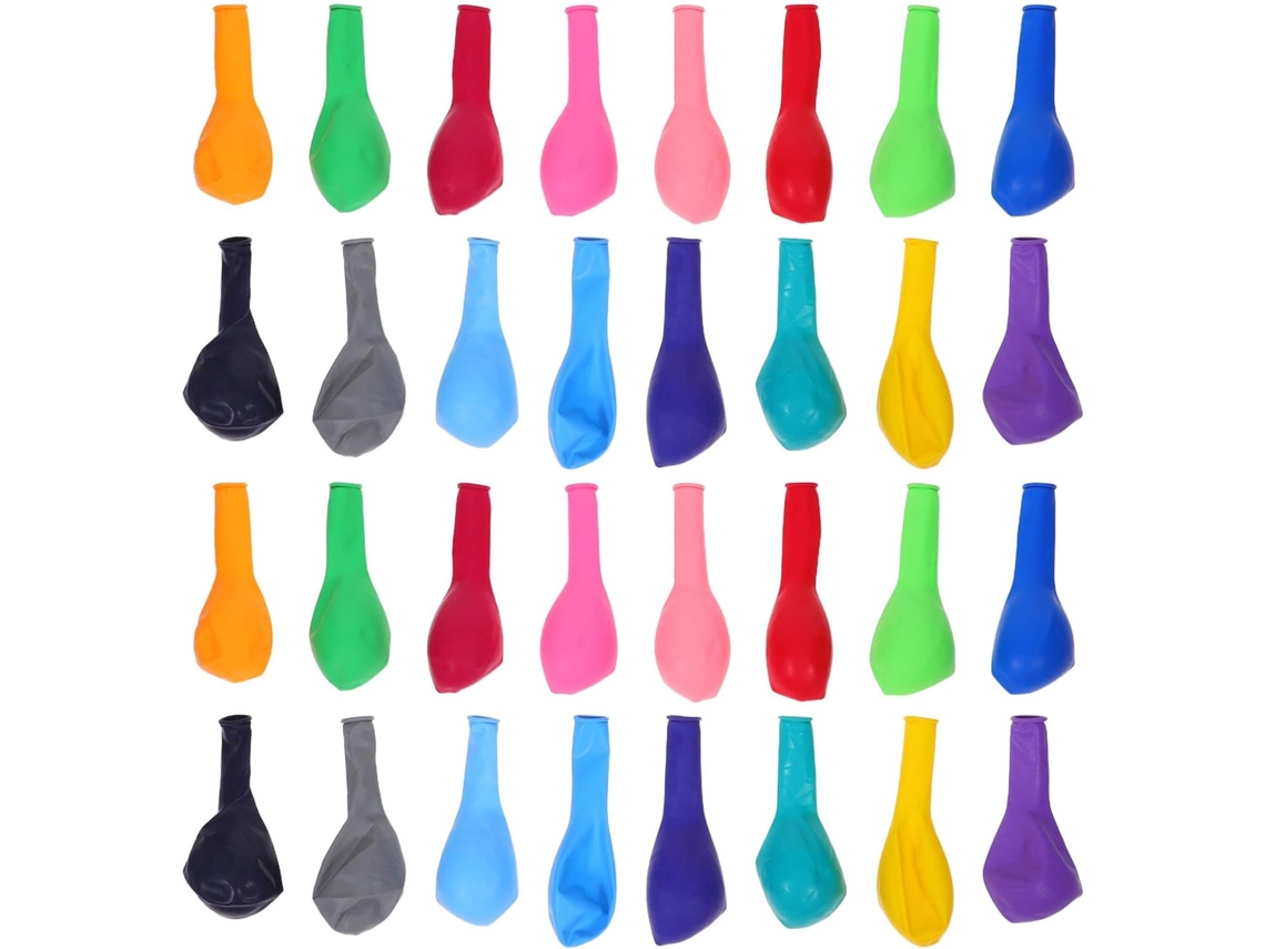 Kit De 200 Globos De Látex De Colores: Decoraciones Duraderas Para Bodas Y Cumpleaños.