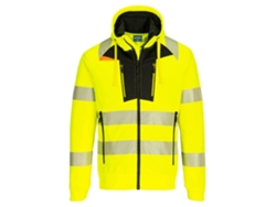 Sudadera Dx4 Hi-vis Hoodie - Alta Visibilidad Y Comodidad Naranja Negro / Xxl