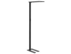 Lámpara de pie BELIANI Orion de Aluminio Negro 61x30x196
