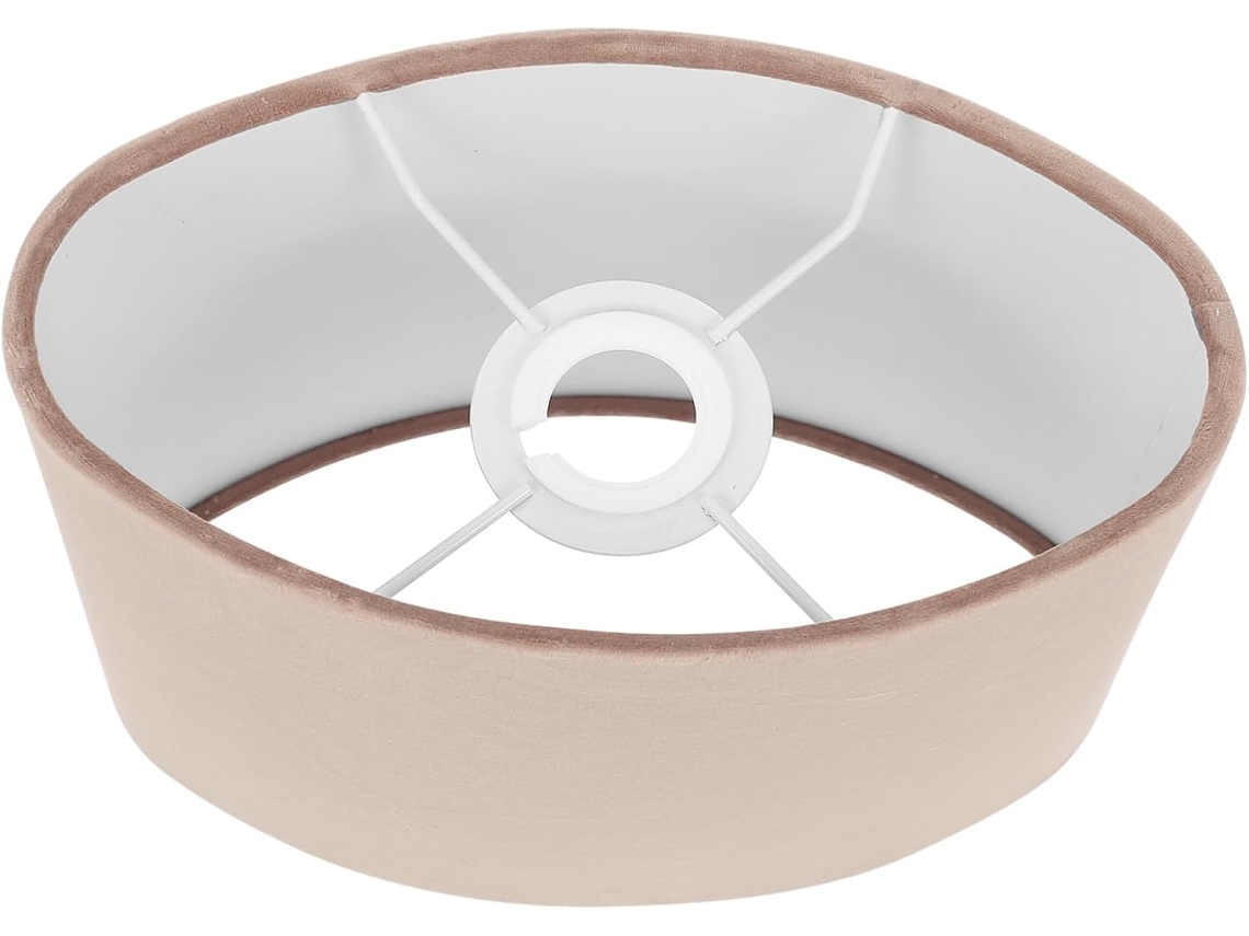 Elegante Lámpara De Mesa De Tela E27 Para Dormitorio.