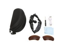 Óculos De Sol Bluetooth Sem Fio Inteligentes Com Lentes Polarizadas Para Dirigir E Ciclismo Versão Padrão