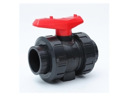 Válvula De Bola Pvc U 32mm 1 Pulgada Para Conexiones Adhesivas Resistente 16 Bar -10°c A 45°c Para Acuario Piscina Jardín