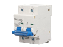 Disyuntor De Cc 10ka 2p Interruptor De Desconexión De Alto Corriente Para Sistema Solar Pv Dc440v D80