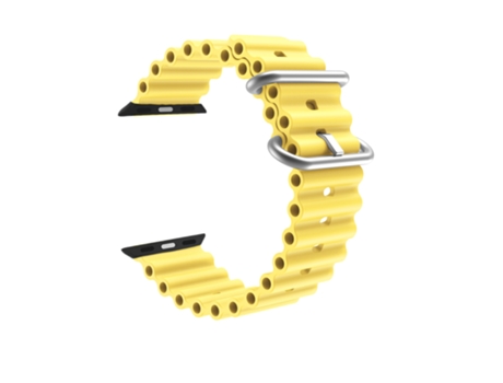 Correa Pulsera Round Amarillo para Apple Watch Series 7 45Mm