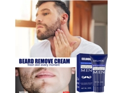 Crema Depilatoria Para Hombres Eelhoe 60ml, Eliminación Profunda, Piel Suave Por Más Tiempo, Ideal Para Cuerpo