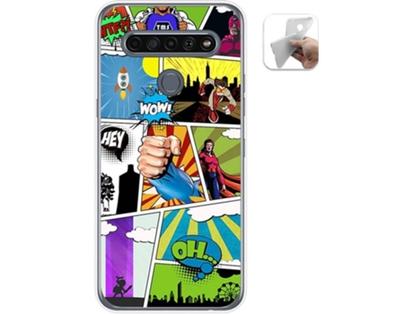 Carcasa Lg K61 TUMUNDOSMARTPHONE Comic Multicolor