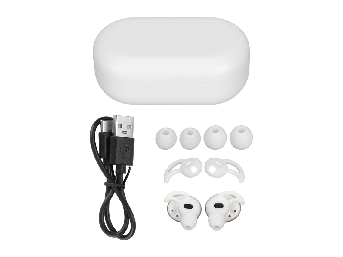 Auriculares Inalámbricos Estéreo Hifi Bluetooth 5.1 Con Gancho Y Micrófono Extraíbles, Cancelación De Ruido Blanco.