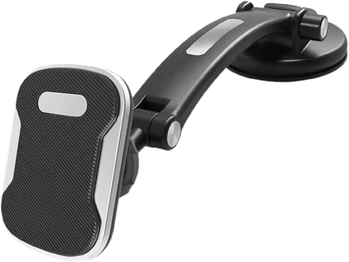 Soporte Magnético Para Teléfono De Coche Con Ventosa, Montaje Estable Para Salpicadero Y Parabrisas.