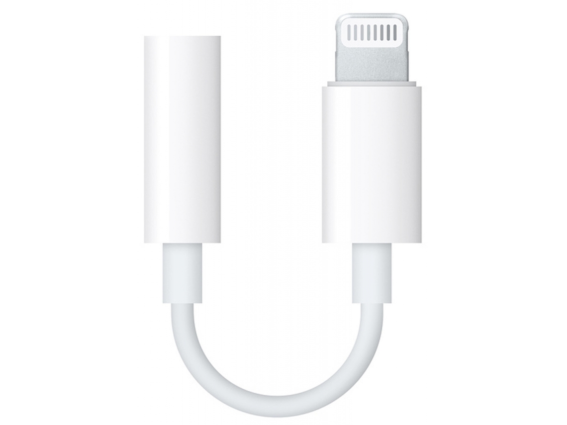 Mmx62 Adaptador Original Lightning A Jack 3.5mm Blanco Apple (en Vrac)