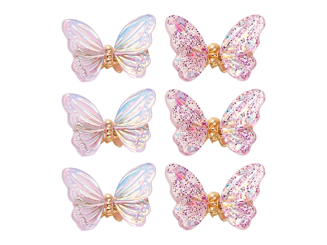 Taladro de uñas de resina mágica Aurora, 6 uds., con accesorios de mariposa danzante NEVEANCE