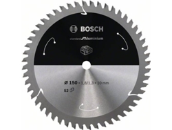 Disco de Sierra Circular BOSCH Standard para Aluminio Para Sierras a Batería 150x1.8/1.3x10 T52
