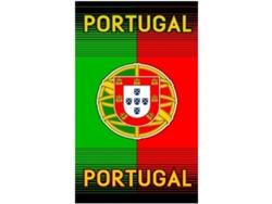 Toalla De Playa Microfibra Bandera De Portugal A Rayas