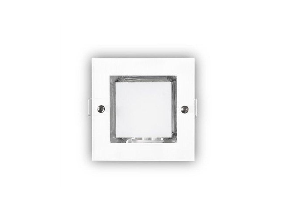 Downlight Led Cuadrado Empotrable Mini Down E27 (bombilla Incluida) Ip20 7,7x12x12cm Color Blanco