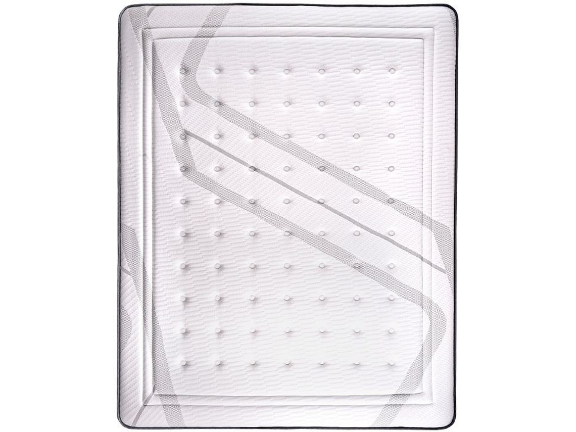 Colchón Hr Visco Royal Zap 29 Cm Firmeza Alta - 135x190Cm
