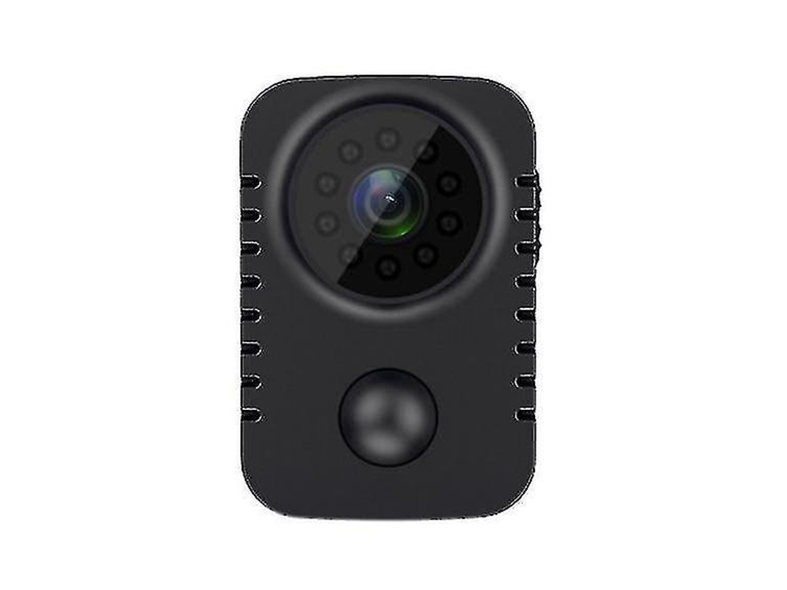 Mini cámara espía Yizhood 1080P con detector de movimiento PIR oculto y visión nocturna (negra)
