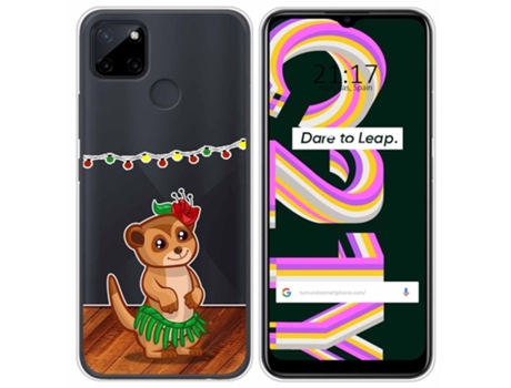 Carcasa Realme C21Y / C25Y TUMUNDOSMARTPHONE Dibujos Transparente Multicolor