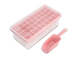 2026altiro-bandeja De Silicona Para Cubitos De Hielo Con Tapa, Capacidad Para 38 Cubitos Pequeños, Con Recipiente Y Cuchara.