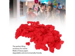 Confeti De Papel 8 Paquetes 16000 Piezas Degradable Corazones Rojos Para Boda Propuesta Fiesta Decoración