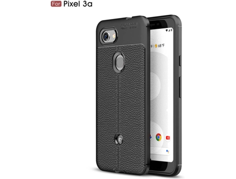 Carcasa Google Pixel 3A Rugged Leather Negro