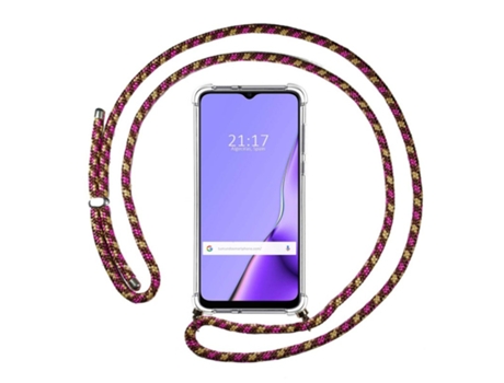 Carcasa Oppo A9 2020 TUMUNDOSMARTPHONE Colgante Rosa