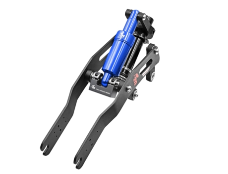 Suspensión delantera V4 para Xiaomi M365, Pro, 2, 3, 4 y 1S Negro / Azul MONORIM