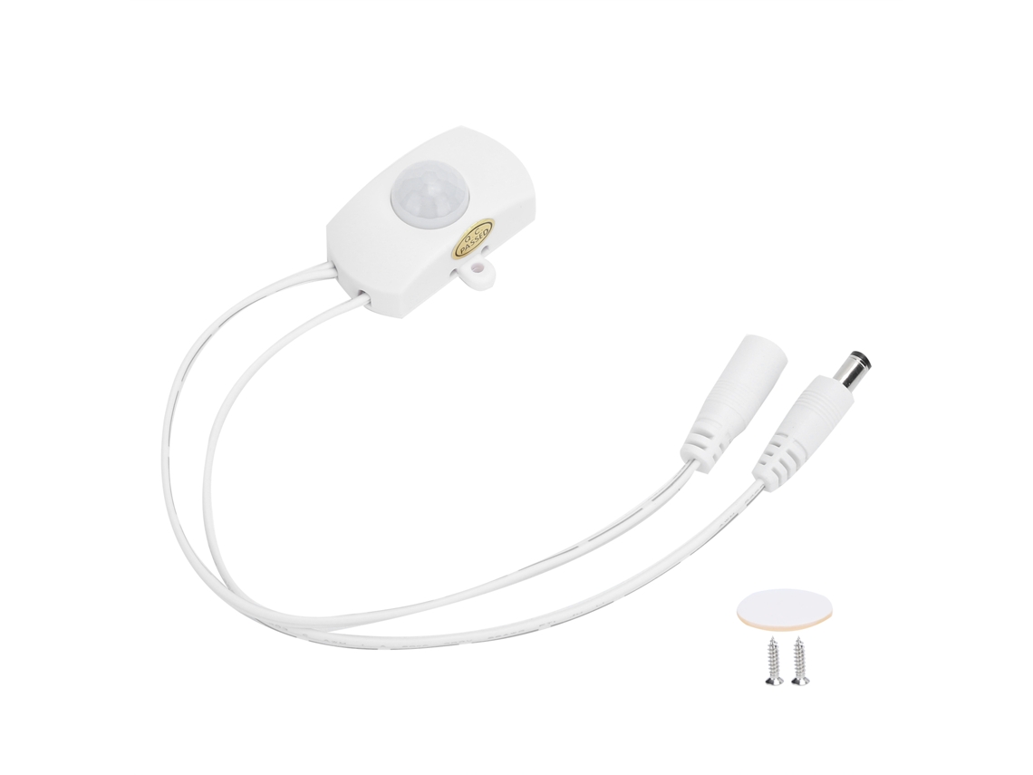 2026-sensor Led De Infrarrojos Para Detección De Movimiento Humano Con Banda Led Dc6v-24v Blanco
