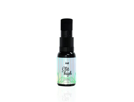 Estimulador de Clítoris Clit Me High Con Aceite de Cannabis INTT