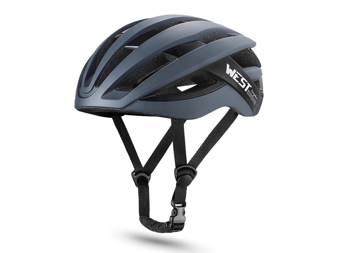 Capacete de ciclismo Rebe-Adult West, leve, ajustável, resistente a quedas, para homens e mulheres, para bicicletas de estrada e montanha.