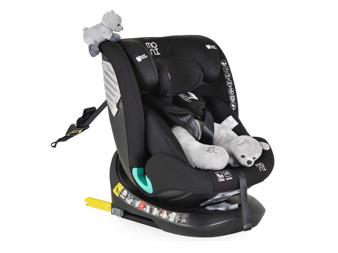 Silla de coche Serengeti negra 40 150cm Moni