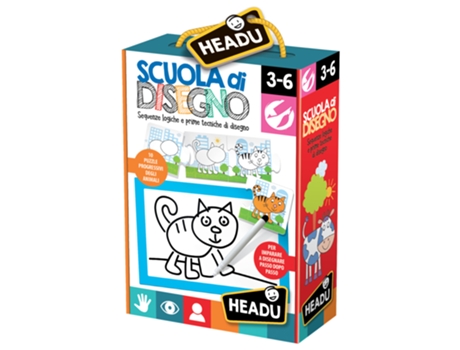Puzzle HEADU IT20522 Puzle de figuras 10 pieza(s) Animales