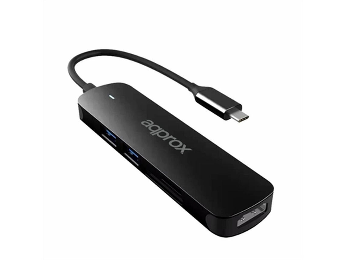 Hub APPROX Appc45 (USB - 5 Puertas)