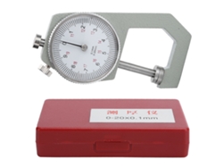 Calibrador de espesor de precisión de 0 a 20 mm para medir joyas, relojes y papel.