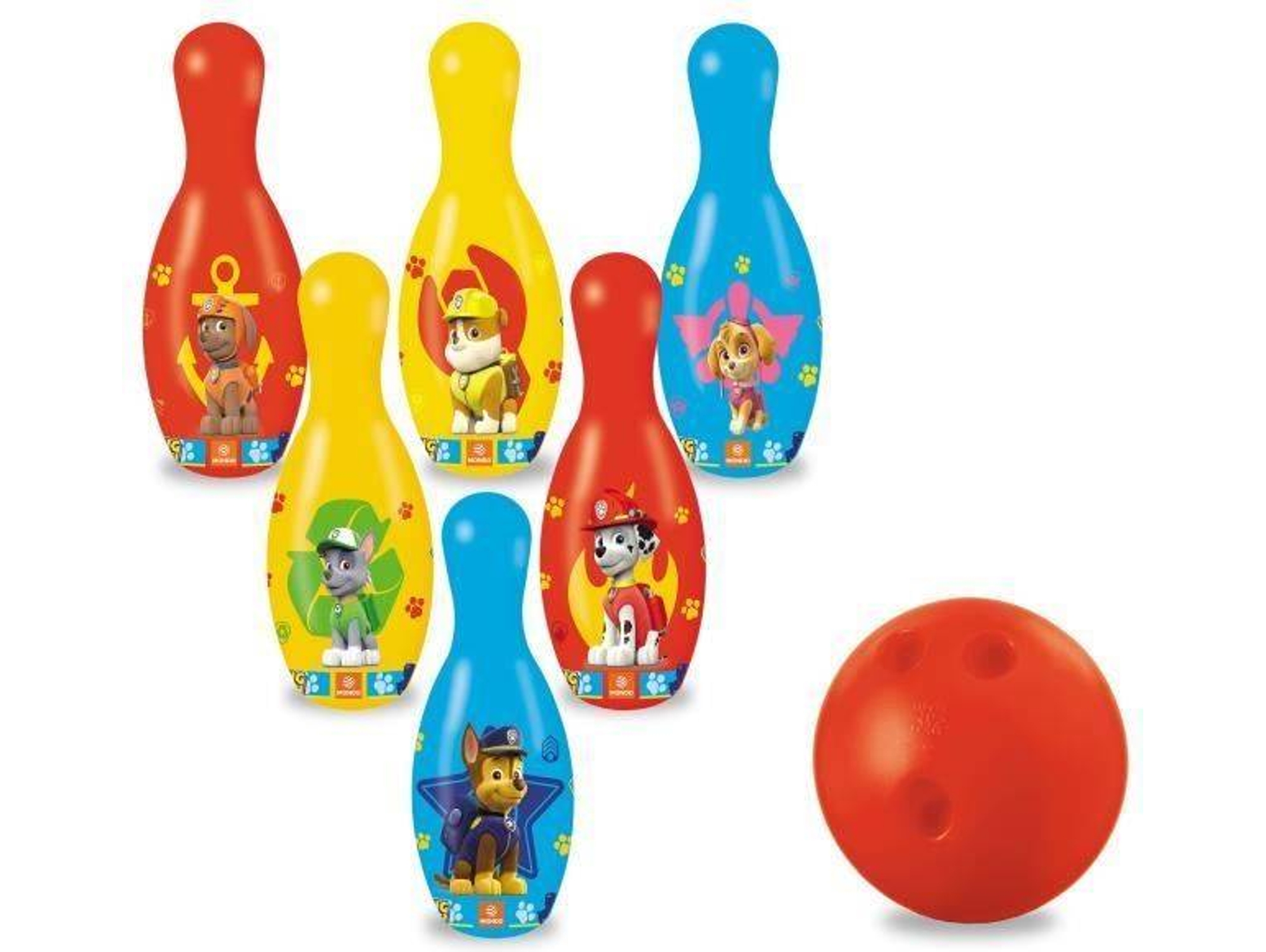 Juego De Bolos De Paw Patrol Para Niños
