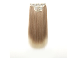 Conjunto De Extensiones De Pelo Rectas Clip-in 22 Pulgadas 4 Piezas Para Mujer