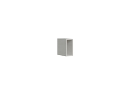 Unidad de pared abierta An. 20 Al. 40 Pr. 39.2 / An. 40 Al. 20 Pr. 39.2 Blanco Gris Itamoby