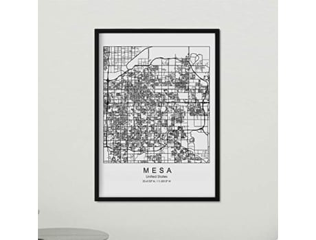 Poster NACNIC Mapa de Mesa (A3)