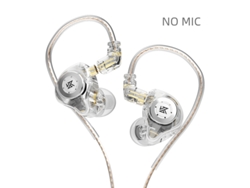 Auriculares metálicos con cable, alta fidelidad, bajos potentes, para DJ MDUG (blancos, sin micrófono)