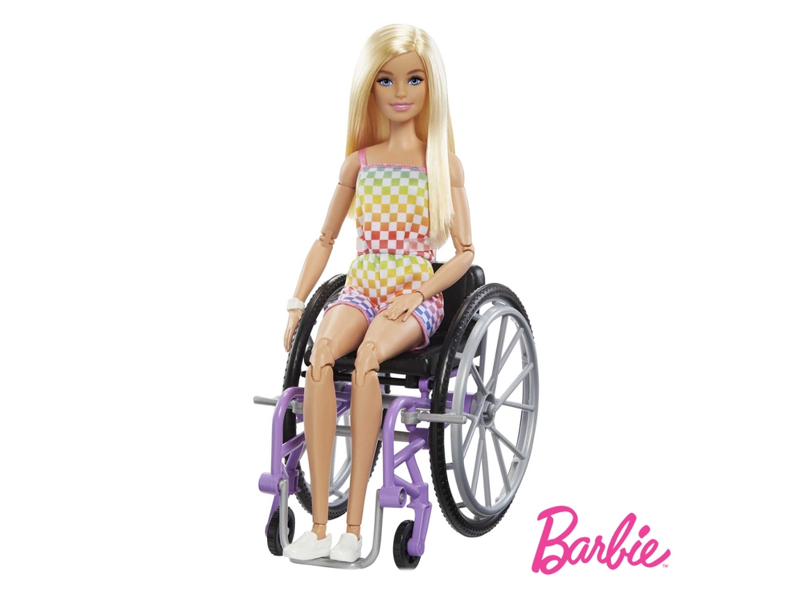 Barbie Fashionistas Silla de Ruedas y Rampa