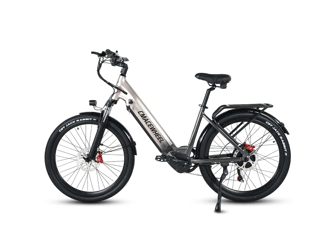 Bicicleta eléctrica Cmacewheel L26 para desplazamientos urbanos, ruedas de 26 pulgadas, con un motor de 500 W y una batería de 48 V y 17 Ah.