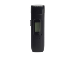 Alcoholímetro portátil sin contacto 2026 de alta precisión, con batería recargable por USB e indicaciones de voz.