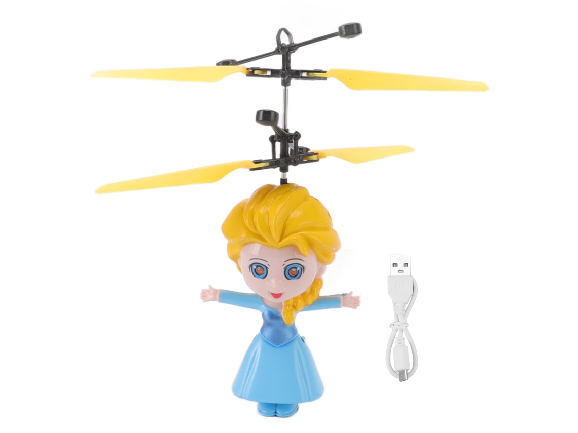 Muñeca Princesa Bola Voladora Dron Cuadricóptero Rc De Inducción Juguete Para Niños Niños Niñas