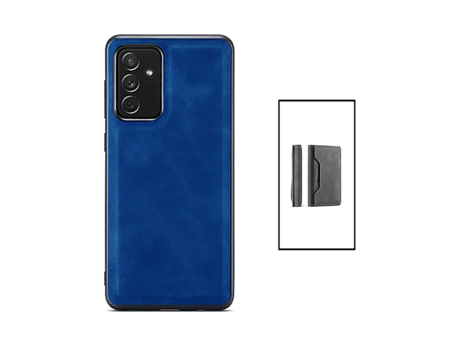 Funda Folio para Samsung Galaxy A13 GIFT4ME Piel Azul