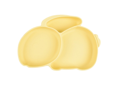 Platos Antideslizantes Para Bebés Con Ventosas, Platos Para Niños Pequeños, Manteles Individuales Para Niños, Plato Dividido Para Lavavajillas Sin ...