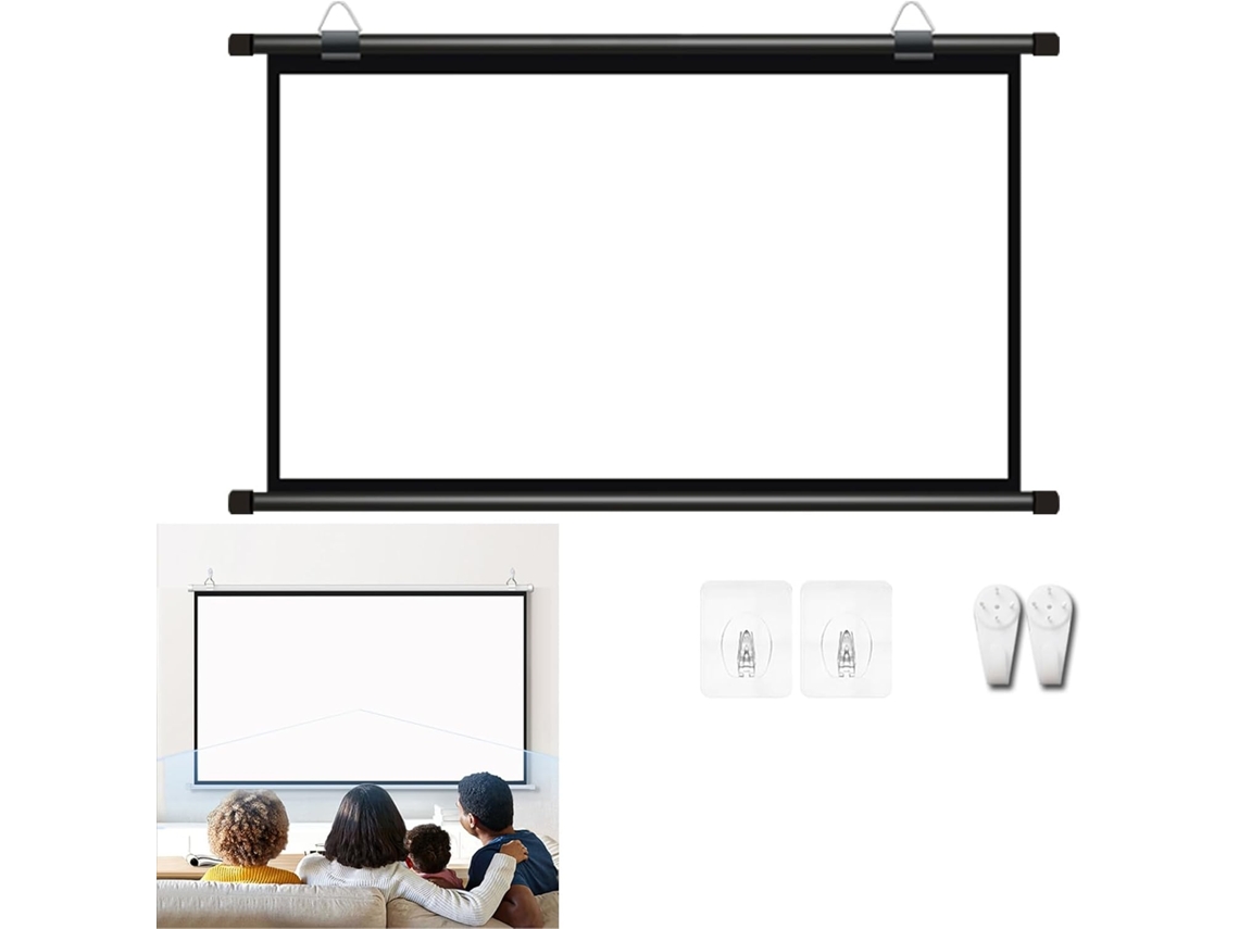 Pantalla De Proyección 4k Hd, Pantalla De Proyección De 60 Pulgadas, Pantalla Portátil Para Exteriores,