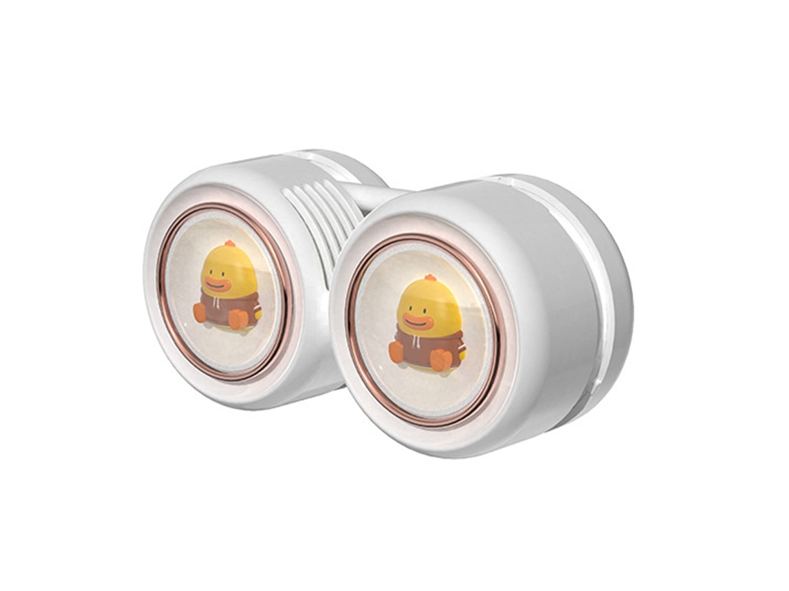 Ventilador De Cuello Usb Portátil Y Silencioso, Sin Aspas, 3 Velocidades Ajustables, Blanco.